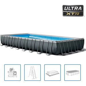 Intex Robuster Stahlrahmen Pool - 975x488x132cm - Schwimmbad Intex Robuster Stahlrahmen Pool - 975x488x132cm - Schwimmbad