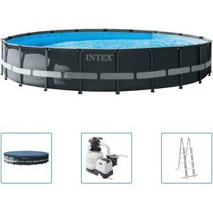 Intex Ultra XTR Frame Zwembad Set Rond 610x122 cm Intex Ultra XTR Frame Zwembad Set Rond 610x122 cm