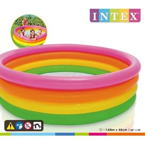 Intex Kids Inflatable Pool with 4 Rings - Kiddie Pool Intex Kids Inflatable Pool with 4 Rings - Kiddie Pool