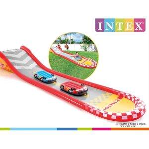 Intex Racing Fun Slide - Water Slide - Outdoor Water Toy - 561x119x76 cm Intex Racing Fun Slide - Water Slide - Outdoor Water Toy - 561x119x76 cm