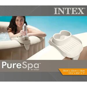 Intex Hot Tub Removable Spa Cup Holder - Fits All PureSpa - Holds 2 Drinks Intex Hot Tub Removable Spa Cup Holder - Fits All PureSpa - Holds 2 Drinks