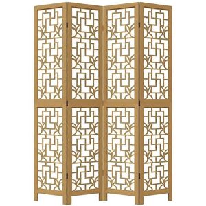 vidaXL Model Brown Solid Wood Room Divider - Room Divider vidaXL Model Brown Solid Wood Room Divider - Room Divider