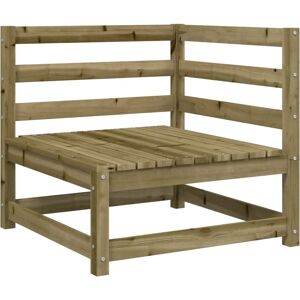 vidaXL Gartenecksofa Holz - Garten Ecksofa 70x70x67cm vidaXL Gartenecksofa Holz - Garten Ecksofa 70x70x67cm