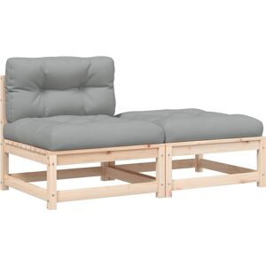 VidaXL Zahradní lavice - Přírodní dřevo - Zahrada, terasa VidaXL Zahradní lavice - Přírodní dřevo - Zahrada, terasa