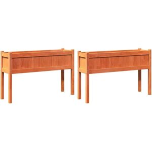 vidaXL Garden Planters 2 pcs with Legs - Garden Planters vidaXL Garden Planters 2 pcs with Legs - Garden Planters