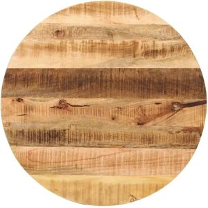 vidaXL Round Mango Wood Table Top - 70x1.5 cm vidaXL Round Mango Wood Table Top - 70x1.5 cm