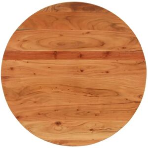 vidaXL Round Solid Wood Acacia Table Top - Dining vidaXL Round Solid Wood Acacia Table Top - Dining