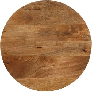 vidaXL Round Mango Wood Table Top 50cm - Table Top vidaXL Round Mango Wood Table Top 50cm - Table Top