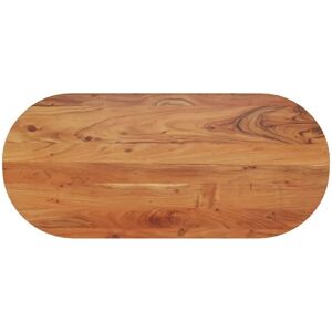 vidaXL 370087 Oval Solid Wood Dining Table Top - Table Top vidaXL 370087 Oval Solid Wood Dining Table Top - Table Top