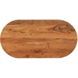 vidaXL 370096 Braune ovale Akazienholz Tisch - Tisch vidaXL 370096 Braune ovale Akazienholz Tisch - Tisch