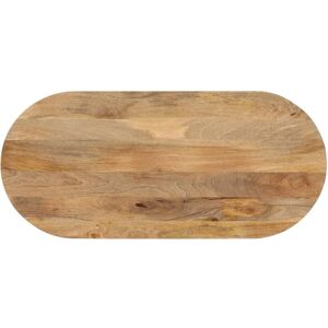 vidaXL Table Top 100x40x3.8 cm Oval Solid Mango Wood vidaXL Table Top 100x40x3.8 cm Oval Solid Mango Wood