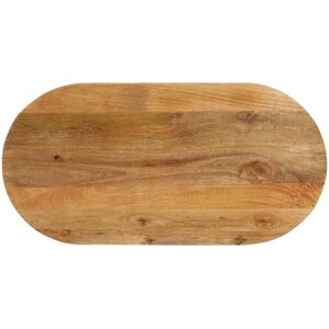 vidaXL Dini - Oval Massiv Mango Holz Tischplatte 90x40 cm vidaXL Dini - Oval Massiv Mango Holz Tischplatte 90x40 cm