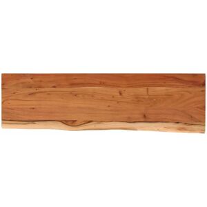 vidaXL Wall Shelf Solid Acacia Live Edge - Wall Shelf vidaXL Wall Shelf Solid Acacia Live Edge - Wall Shelf
