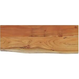 Væghylde 80x30x2,5 cm rektangulær massivtræ akacie - Wall Shelf Væghylde 80x30x2,5 cm rektangulær massivtræ akacie - Wall Shelf