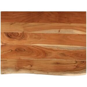 vidaXL 70x60x2.5 cm Bathroom Countertop - Solid Acacia Wood vidaXL 70x60x2.5 cm Bathroom Countertop - Solid Acacia Wood