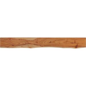vidaXL Wandregal 140x20x3,8 cm Rechteckig Massivholz Akazie Baumkante - Wandregal vidaXL Wandregal 140x20x3,8 cm Rechteckig Massivholz Akazie Baumkante - Wandregal