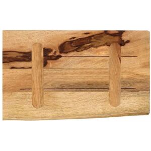 vidaXL Table Top 60x20x3.8 cm Live Edge Solid Wood Rough Mango - Table Top vidaXL Table Top 60x20x3.8 cm Live Edge Solid Wood Rough Mango - Table Top
