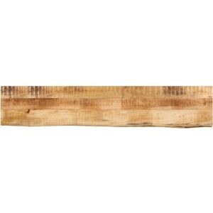 vidaXL Table Top 160x20x3.8 cm Live Edge Solid Wood - Table Top vidaXL Table Top 160x20x3.8 cm Live Edge Solid Wood - Table Top