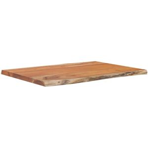 vidaXL Solid Acacia End Table - Rustic Natural Finish vidaXL Solid Acacia End Table - Rustic Natural Finish