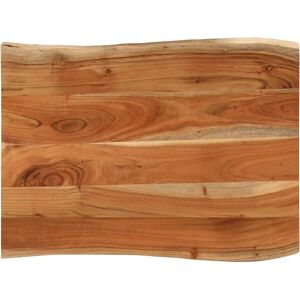 vidaXL Solid Acacia Rectangular Table Top - Natural Edge vidaXL Solid Acacia Rectangular Table Top - Natural Edge