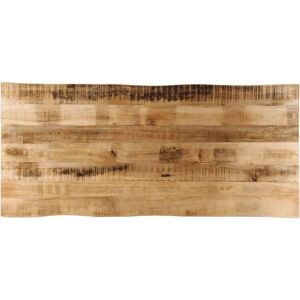 vidaXL Mango Live Edge Table Top 140x60cm - Dining Table Surface vidaXL Mango Live Edge Table Top 140x60cm - Dining Table Surface