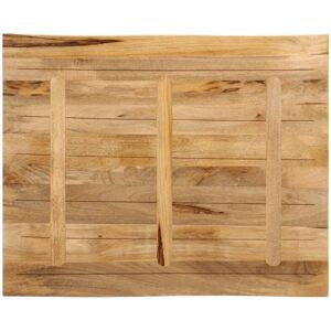 vidaXL Table Top Live Edge 110x80x2.5 cm Solid Wood Rough Mango - Table Top vidaXL Table Top Live Edge 110x80x2.5 cm Solid Wood Rough Mango - Table Top