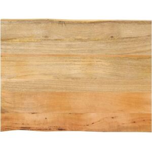 vidaXL Mango Wood Dining Table Top - Natural Edge 80x60cm vidaXL Mango Wood Dining Table Top - Natural Edge 80x60cm