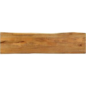 vidaXL Table Top 160x40x2.5 cm Live Edge Solid Wood Mango - Table Top vidaXL Table Top 160x40x2.5 cm Live Edge Solid Wood Mango - Table Top