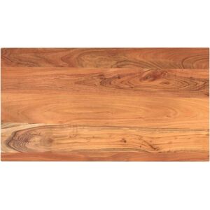 VIDAXL Rectangular Acacia Wood Tabletop - Rustic, Durable, Easy to Clean VIDAXL Rectangular Acacia Wood Tabletop - Rustic, Durable, Easy to Clean