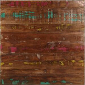 vidaXL Firkantet bordplade af genanvendt træ - 70x70cm - Rustik stil vidaXL Firkantet bordplade af genanvendt træ - 70x70cm - Rustik stil