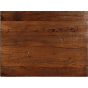 vidaXL Reclaimed Wood Rectangular Table Top - Table Top, Brown, 90x50 cm vidaXL Reclaimed Wood Rectangular Table Top - Table Top, Brown, 90x50 cm