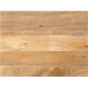 Vidaxl Brown Solid Mango Wood Table Top - 90x70x3.8 Cm Rustic Design Vidaxl Brown Solid Mango Wood Table Top - 90x70x3.8 Cm Rustic Design