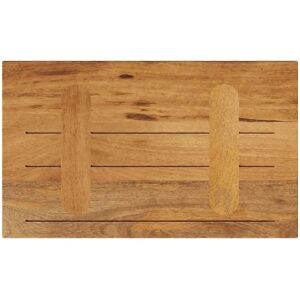 vidaXL Table Top Rectangular Solid Wood Mango - 60x20x2.5cm vidaXL Table Top Rectangular Solid Wood Mango - 60x20x2.5cm