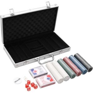 vidaXL Poker Chip Set 300 pcs - Poker Set with Case vidaXL Poker Chip Set 300 pcs - Poker Set with Case