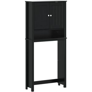 vidaXL Bathroom Furniture Set - BERG Black - Space-Saving Design vidaXL Bathroom Furniture Set - BERG Black - Space-Saving Design