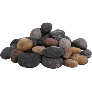vidaXL Polierte Kieselsteine Mehrfarben - Dekorative Steine 25 kg vidaXL Polierte Kieselsteine Mehrfarben - Dekorative Steine 25 kg