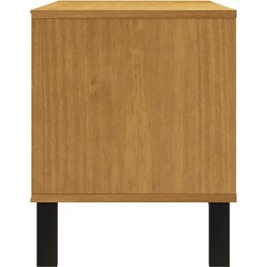 vidaXL FLAM 110x40x50 cm Solid Pine Wood TV Cabinet vidaXL FLAM 110x40x50 cm Solid Pine Wood TV Cabinet