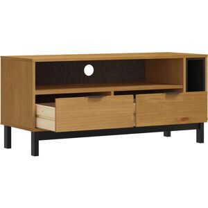 vidaXL 357820 Pine TV Cabinet - Solid Wood Entertainment Center vidaXL 357820 Pine TV Cabinet - Solid Wood Entertainment Center
