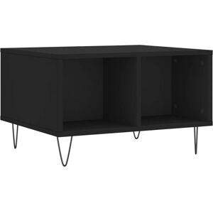 vidaXL 830541 Sort kaffebord - Sidebord vidaXL 830541 Sort kaffebord - Sidebord