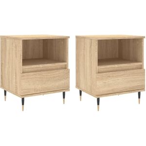 vidaXL noptieră de stejar - 2 buc - Noptieră vidaXL noptieră de stejar - 2 buc - Noptieră