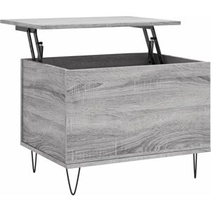 VidaXL Grey Sonoma Coffee Table - End Accent Sofa Table VidaXL Grey Sonoma Coffee Table - End Accent Sofa Table