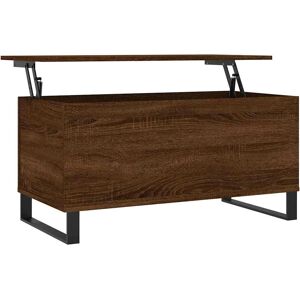 vidaXL Coffee Table Brown Oak - Coffee Table vidaXL Coffee Table Brown Oak - Coffee Table