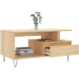 vidaXL Sonoma Oak Coffee Table - Coffee Table vidaXL Sonoma Oak Coffee Table - Coffee Table