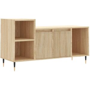 vidaXL Sonoma Oak 100x35x55 cm TV Cabinet - Storage & Style vidaXL Sonoma Oak 100x35x55 cm TV Cabinet - Storage & Style