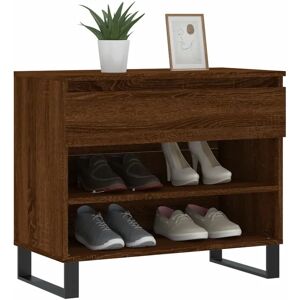 vidaXL Brown Oak Shoe Cabinet - Shoe Storage Rack - Durable Engineered Wood vidaXL Brown Oak Shoe Cabinet - Shoe Storage Rack - Durable Engineered Wood
