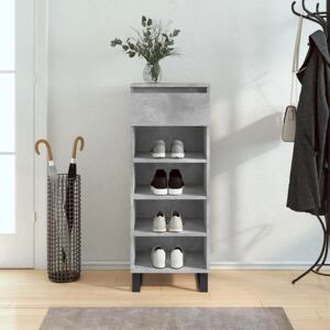 vidaXL Concrete Grey Shoe Cabinet - Shoe Storage Rack - Shoe Cupboard - 40x36x105 cm vidaXL Concrete Grey Shoe Cabinet - Shoe Storage Rack - Shoe Cupboard - 40x36x105 cm