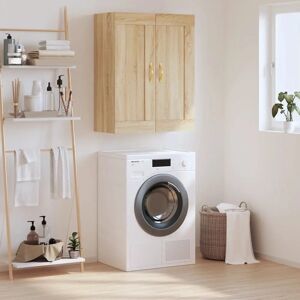 VidaXL Sonoma Oak Wall Mounted Cabinet - Storage VidaXL Sonoma Oak Wall Mounted Cabinet - Storage