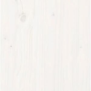 vidaXL Kids Bed White Solid Wood Pine - Kids Bed Frame & Mattress Base vidaXL Kids Bed White Solid Wood Pine - Kids Bed Frame & Mattress Base