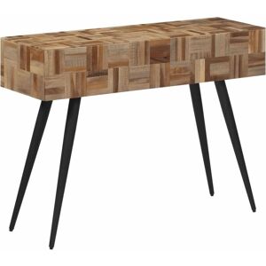 vidaXL Reclaimed Teak Console Table - 110x34x80 cm - Durable & Stylish vidaXL Reclaimed Teak Console Table - 110x34x80 cm - Durable & Stylish