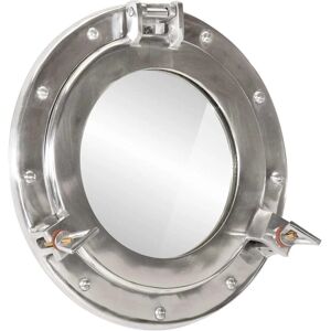 vidaXL Wandspiegel - Ø30 cm, Aluminium & Glas, Nautischer Stil vidaXL Wandspiegel - Ø30 cm, Aluminium & Glas, Nautischer Stil